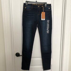 Desigual Women's Dark Wash Skinny Jeans Size 32W - Stylish & Comfortable Fit NWT